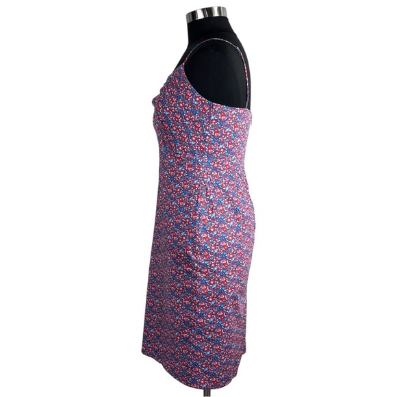 J. CREW x LIBERTY LONDON FLORAL COTTON SWEETHEART SLEEVELESS CASUAL SUN DRESS - Picture 7 of 16
